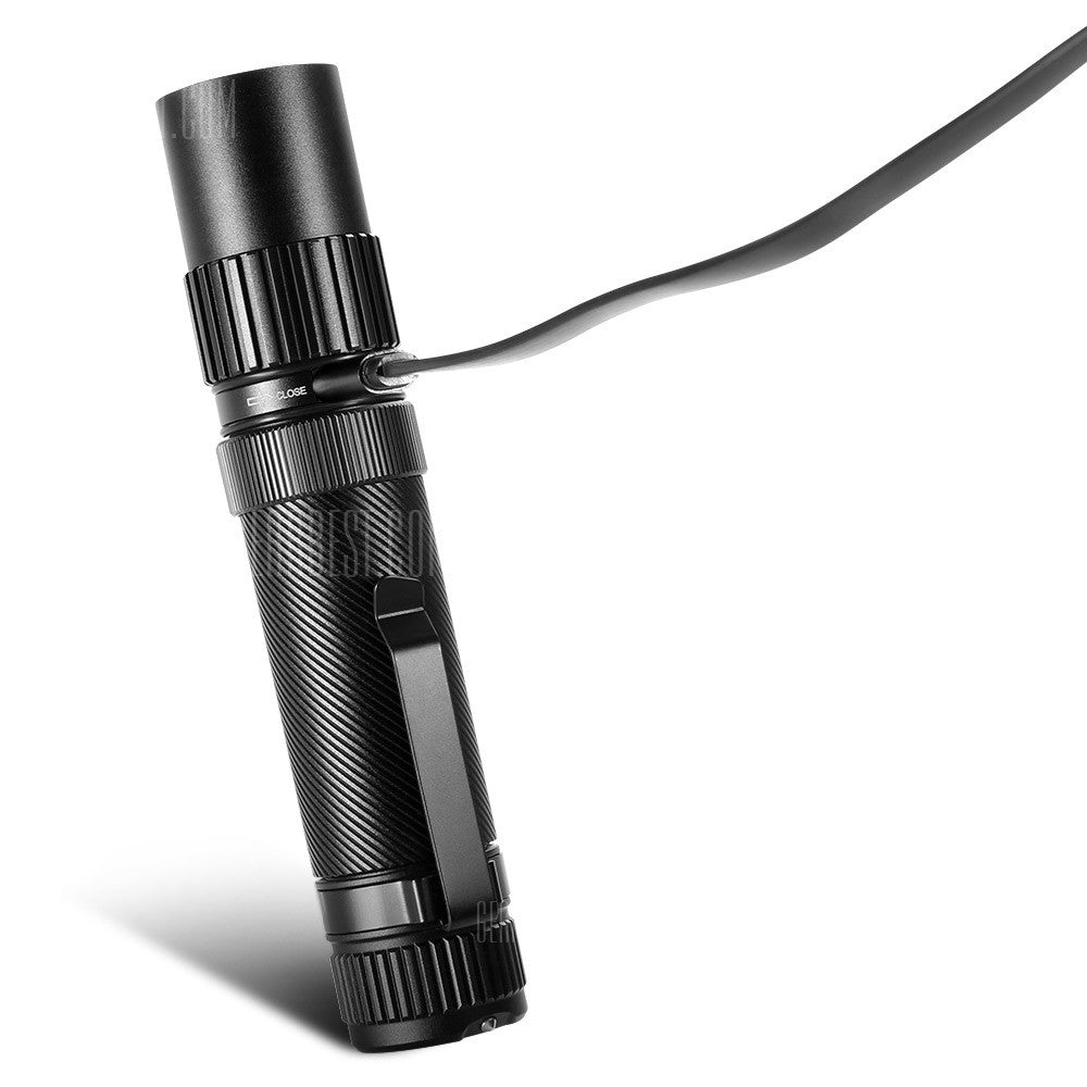 Rechargeable LED Military Flashlight