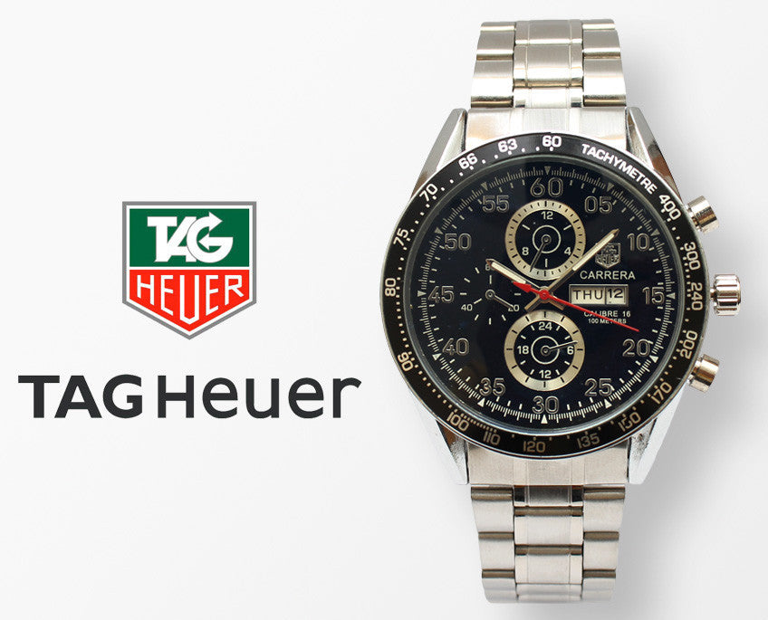 Tag Heuer Calibre 16 Chain Wrist Watch
