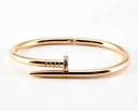 Golden Nail Bracelet