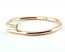 Golden Nail Bracelet