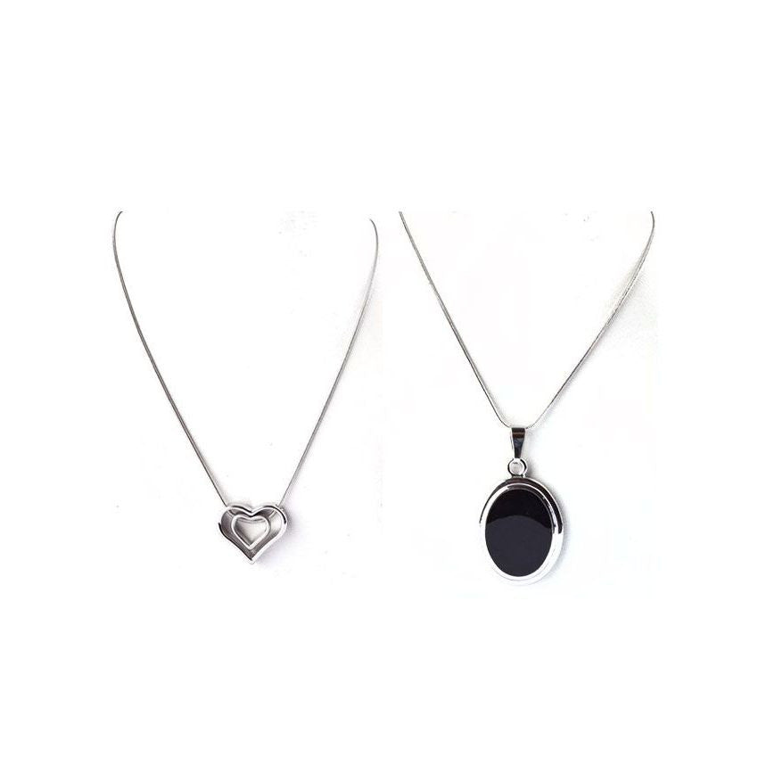 Heart Shaped Matching Pendants