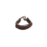 Pack of 3 Braided Leather Bracelets