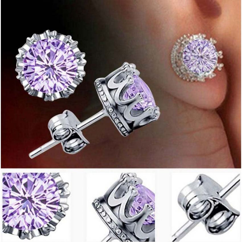 Pearl Beads Double Stud Earrings