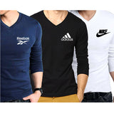 Pack of 3 V Neck T-Shirts