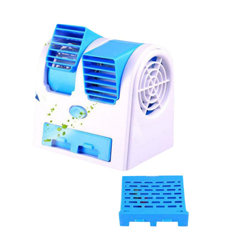 Portable Dual-Port USB Air Cooler Fan