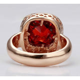 Red Stone Gold Plated Jewellery