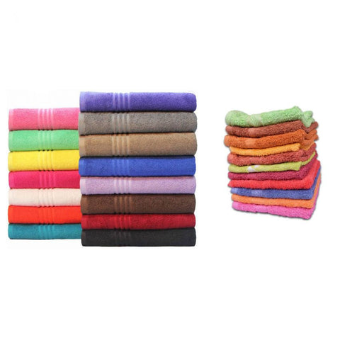 Pack of 2 Yarn Dyed Bath Towels