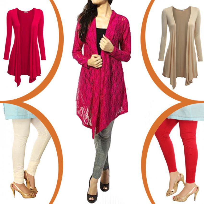 Pack of 3 Net Shrugs