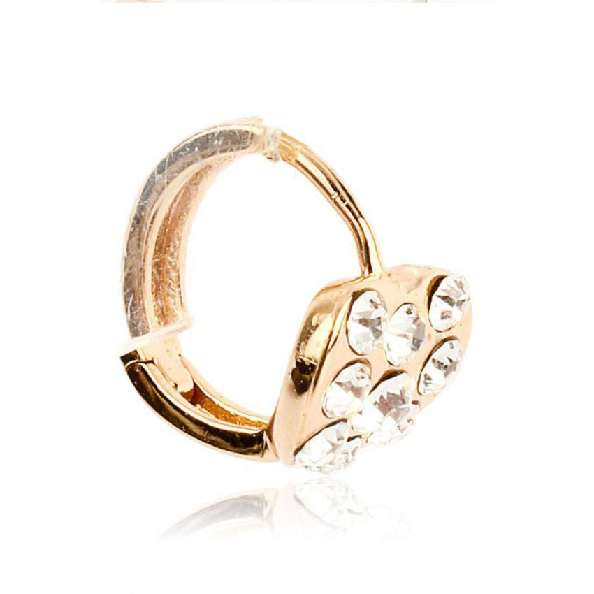 Star Gold Plated Stud Earrings