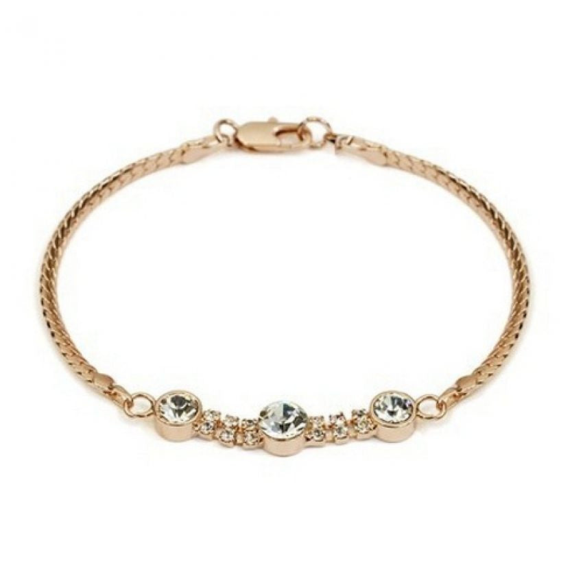 Classy Gold Plated Chain Bracelet
